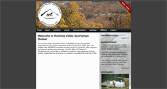 Desktop Screenshot of hockingvalleysportsman.net